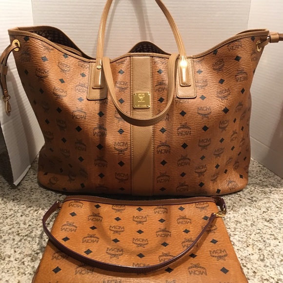 mcm large liz tote